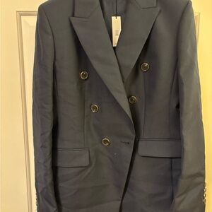 New with tags Banana Republic captains Double-Breasted Navy Blazer